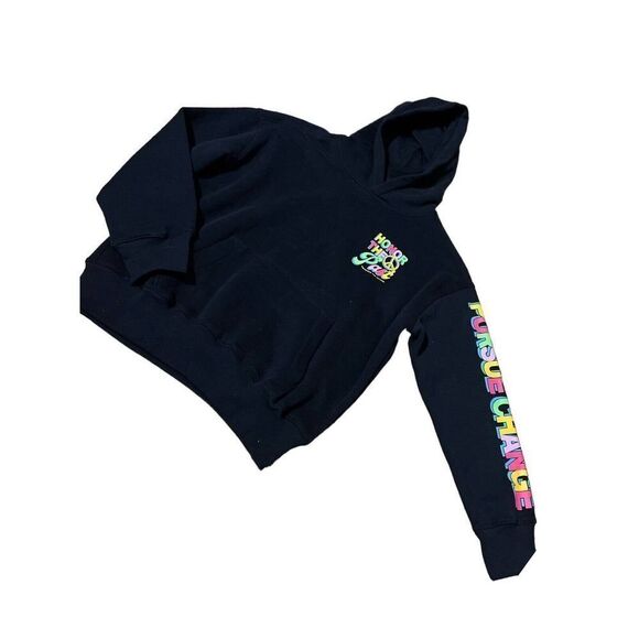 Hollister x Academy Group Honor The Past Empower The Future Black Hoodie - Picture 1 of 10